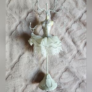 vintage ballerina jewelry holder